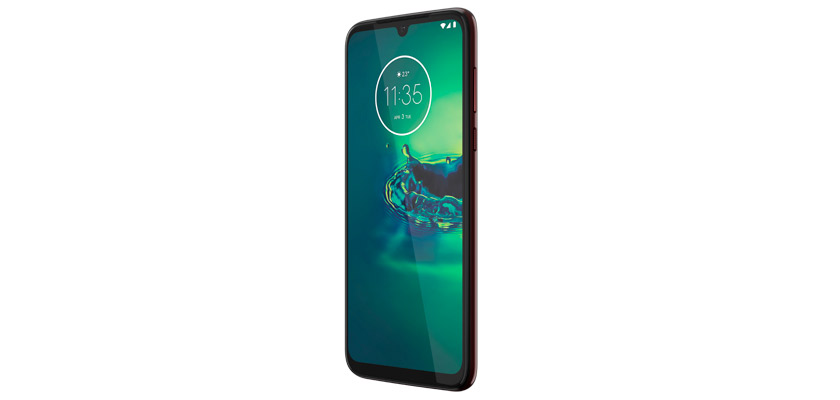 Motorola Moto G8 Plus 64 GB Rubí detalle 3