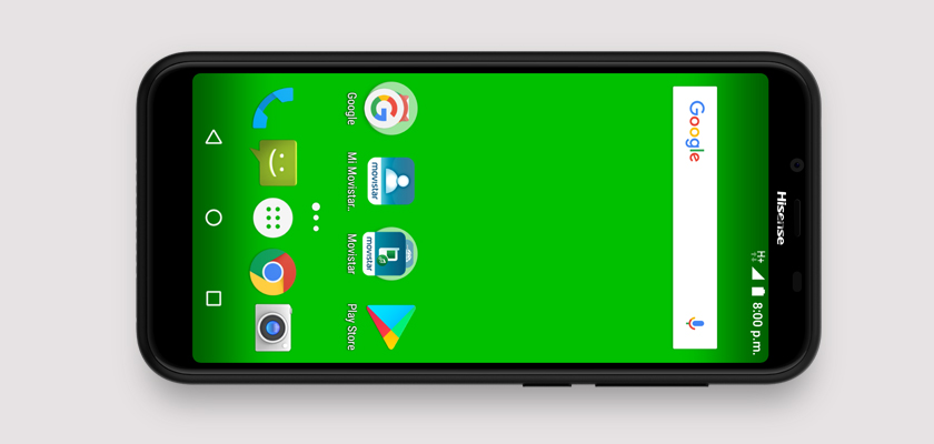 Hisense T17 16 GB Azul Detalle Producto 3