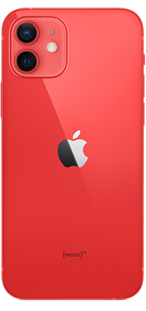 Apple iPhone 12 64GB Rojo Trasera