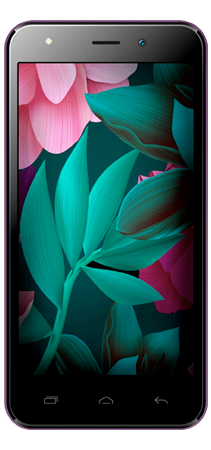 Bmobile B50 32 GB Violeta Frontal