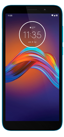 Motorola E6 Play 32 GB Azul Frontal