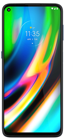 Moto G9 Plus 128 GB Azul Dive Frontal