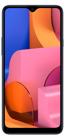 Samsung Galaxy A20s 32 GB Azul frontal