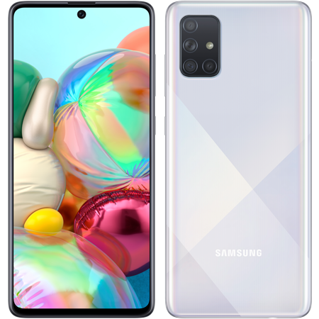 Samsung Galaxy A71 Plata doble