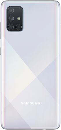 Samsung Galaxy A71 Plata trasera