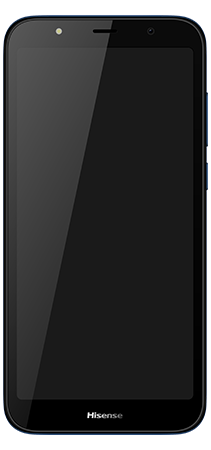 Hisense E20 16 GB Azul Frontal