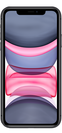 Apple iPhone 11 256GB Negro frontal