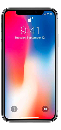 Apple iPhone X 64GB Gris Frontal