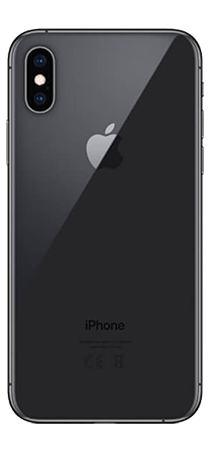 Apple iPhone XS 256 GB Gris Espacial Trasera