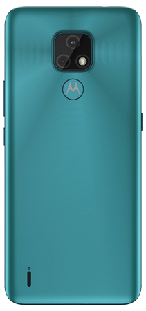Motorola E7 Plus 64 GB Azul Trasera