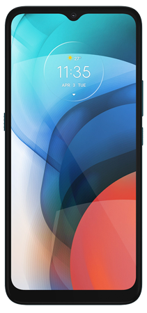 Motorola E7 32 GB Azul Frontal