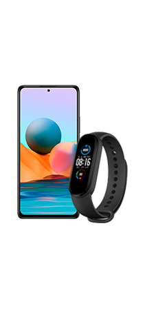 Xiaomi Redmi Note 10 Pro Azul con smart band