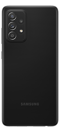 Samsung Galaxy A52 128 GB Negro Trasera