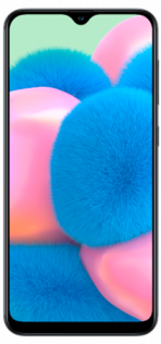 Samsung Galaxy A30s 32 GB Negro Frontal