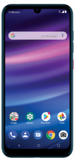 ZTE Blade A7 2020 64 GB Azul Frontal