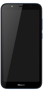 Hisense E20 16 GB Azul Frontal