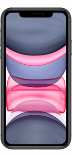 Apple iPhone 11 256GB Negro frontal