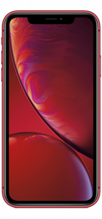 Apple iPhone XR  64 GB Rojo Frontal