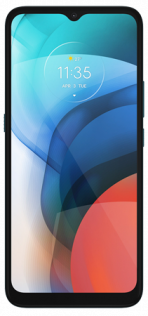 Motorola E7 32 GB Azul Frontal