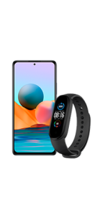 Xiaomi Redmi Note 10 Pro Azul con smart band