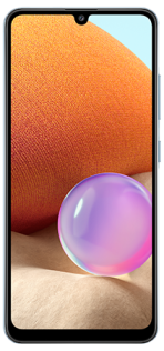 Samsung Galaxy A32 128 GB Azul Frontal