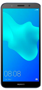 Huawei Y7 2018 16 GB Azul Frontal