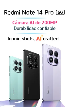 Xiaomi Redmi Note 14 Pro 5G de 256 GB en negro