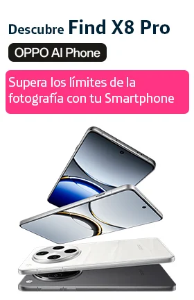 OPPO Find X8 Pro 5G de 512 GB en blanco